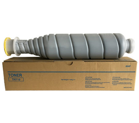 TN 710 02XJ 흑백 복사기 토너 카트리지, Bizhub 600 601 750 751용 소모성 토너
