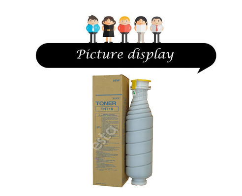TN 710 02XJ 흑백 복사기 토너 카트리지, Bizhub 600 601 750 751용 소모성 토너