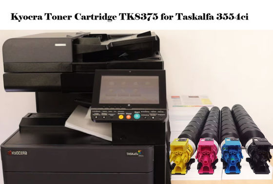 TK8375 TK-8375 TK8377 TK8376 TK8378 Kyocera TASKalfa 3554ci를 위한 컬러 톤러 카트리지