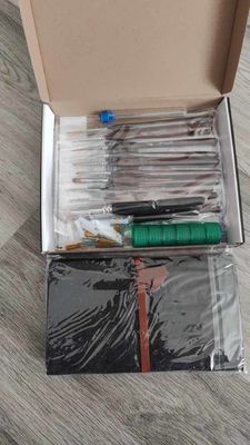 미니어처 페인팅에 가장 적합한 디테일 취미 모델 제작용 붓 세트는 무엇인가요?