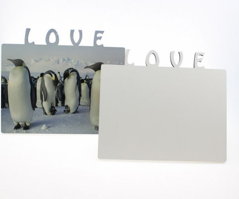 수블리메이션 빈 DIY 나무 사진 프레임 사랑 MDF 프레임 사진 선물 그림